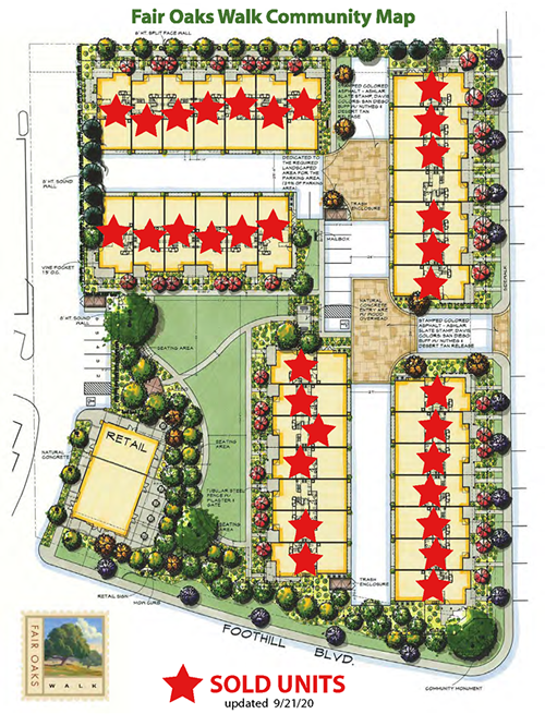 Fair Oaks Walk Community Map